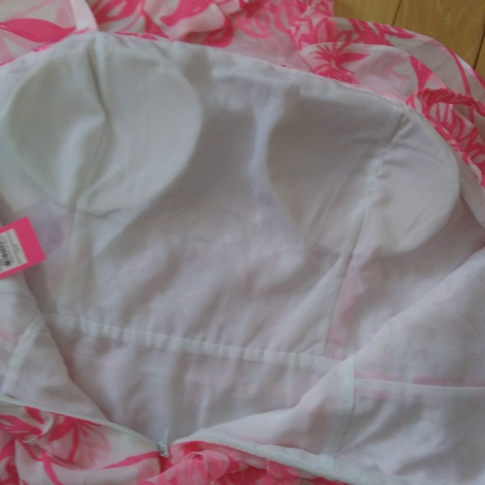 Lilly Pulitzer pretty pink feminine layered the Olive top size 12 barbiecore - Picture 14 of 15